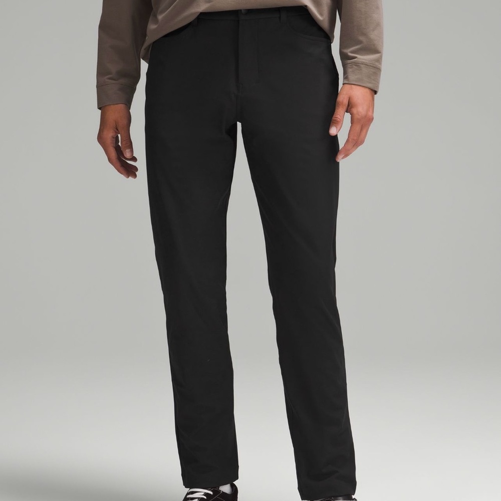 Lululemon ABC Classic Fit 5 Picket Pants Black men’s 36 x 28 pre owned